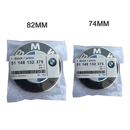 EMBLEMA BMW CAPO LOGO [82mm] Insignia Delantera 1 Unidad Azul